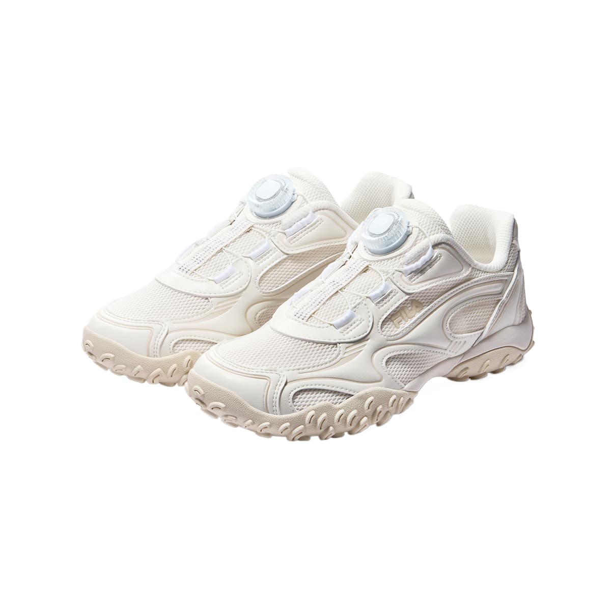 Кроссовки FILA KIDS Синтетическая кожа текстиль Oтскок Дышащий Low Топ Беговые кроссовки - изображение 3