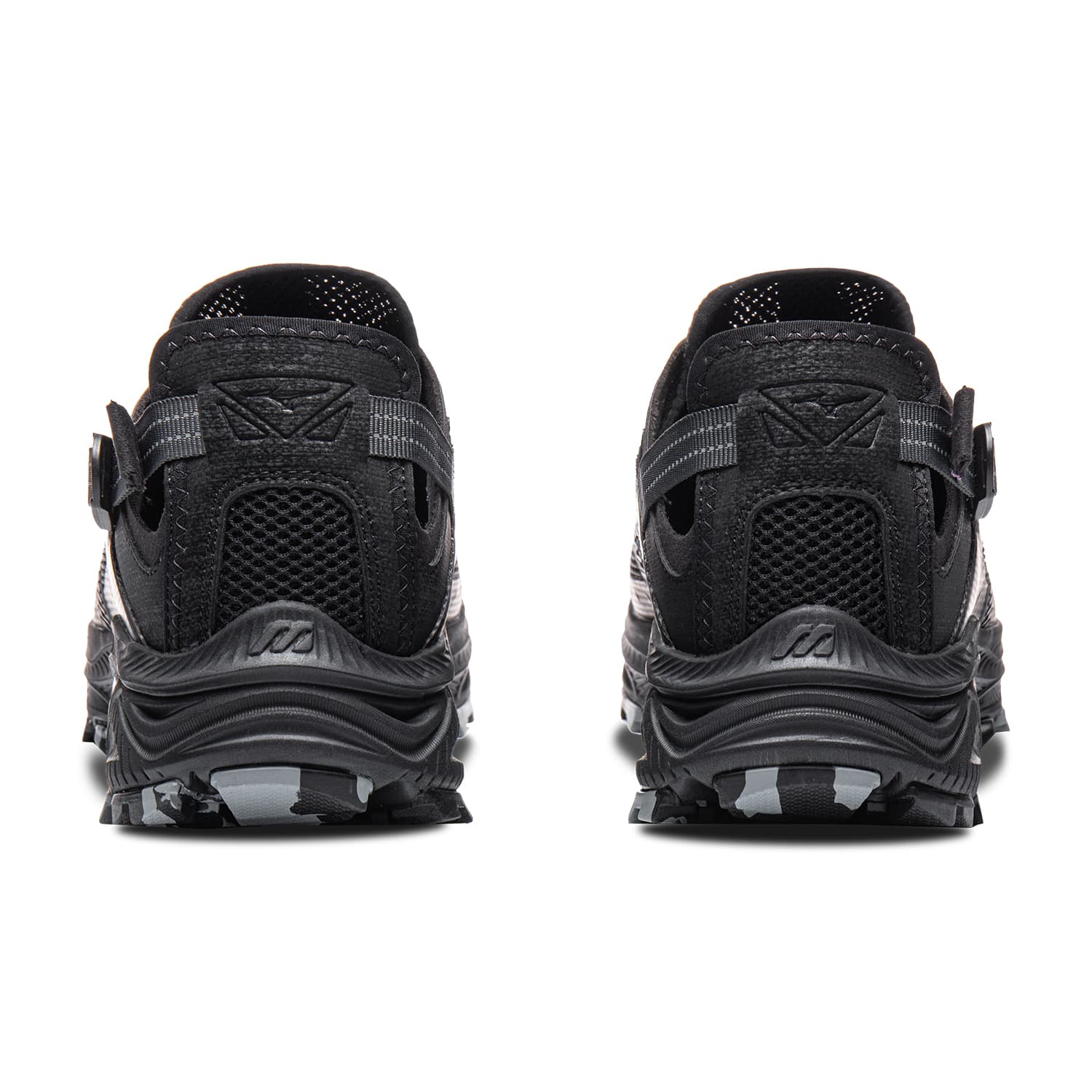Сандалии Mizuno Racer Trail Дышащая Быстросохнущая Обувь для Водных Спортов Унисекс Черная - изображение 4