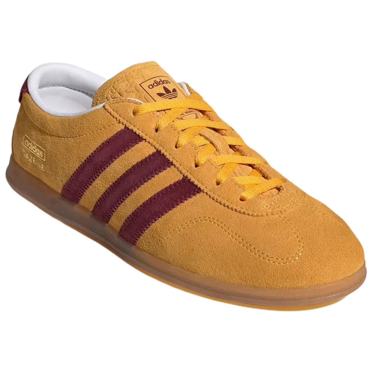 Кроссовки Adidas Originals Gazelle Low Топ Скейтборд Обувь Женские Желтый - изображение 3