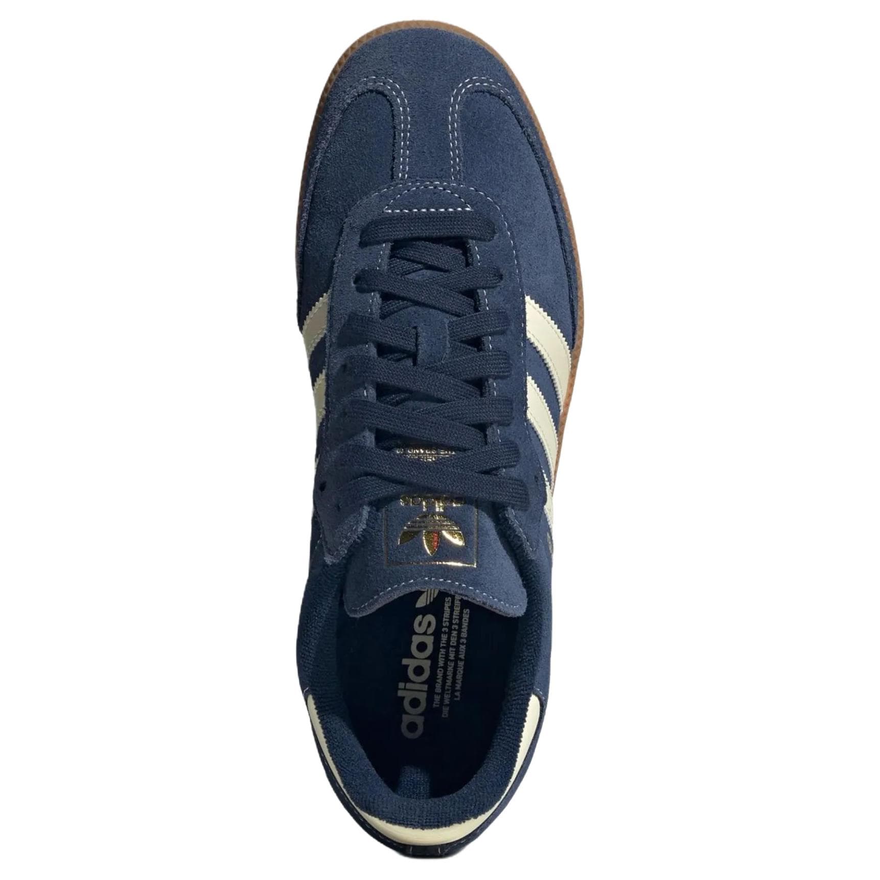 Кроссовки Adidas Originals Samba OG Low Топ Кеды немецкой армии (GAT) Унисекс Голубой бежевый Белый - изображение 5