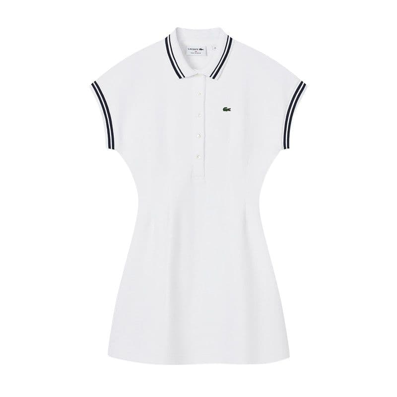 Платье LACOSTE SS26 Короткое платье с короткими рукавами для женщин - изображение 1