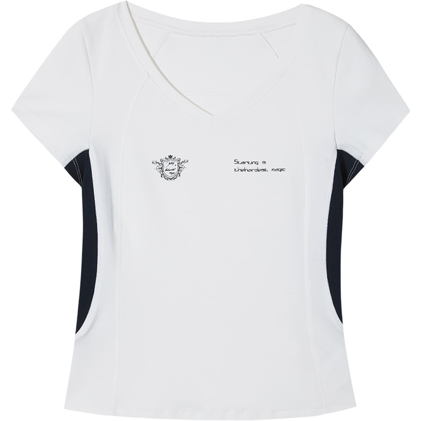 Футболка PSO Brand Белый Женские T-рубашки - изображение 1