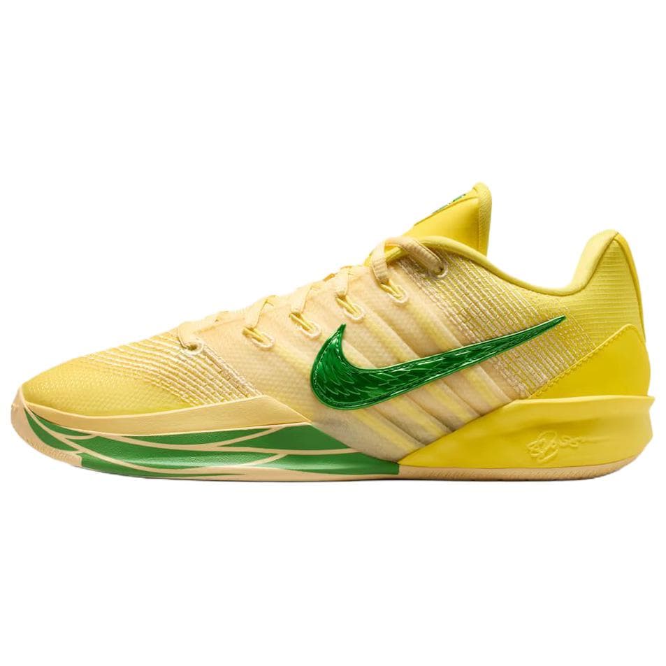 Кроссовки для баскетбола Nike Sabrina 3 Отскок Сцепление Баскетбольные кроссовки Женские Лимон Зеленый - изображение 1