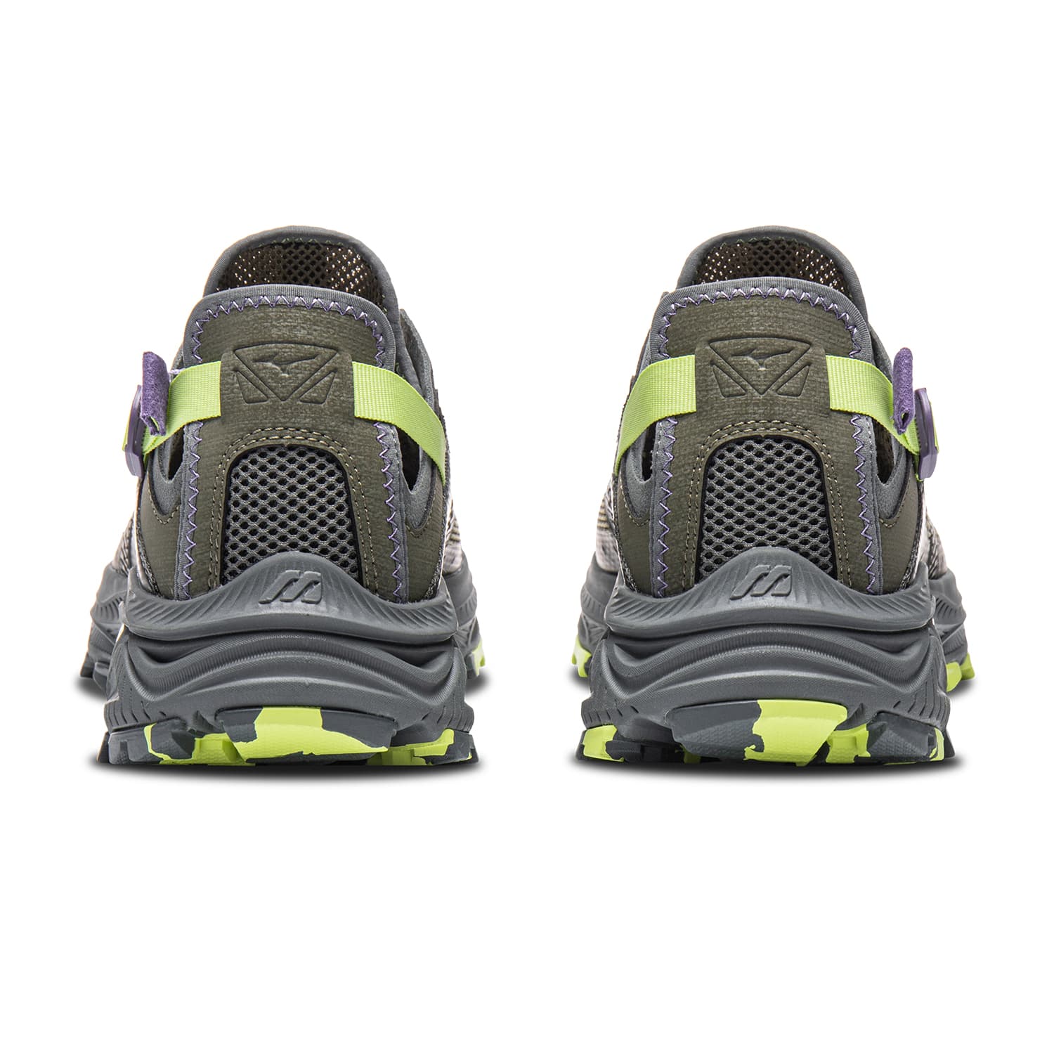 Сандалии Mizuno Racer Trail Low Водная обувь для туризма Унисекс Коричневый Зеленый - изображение 5