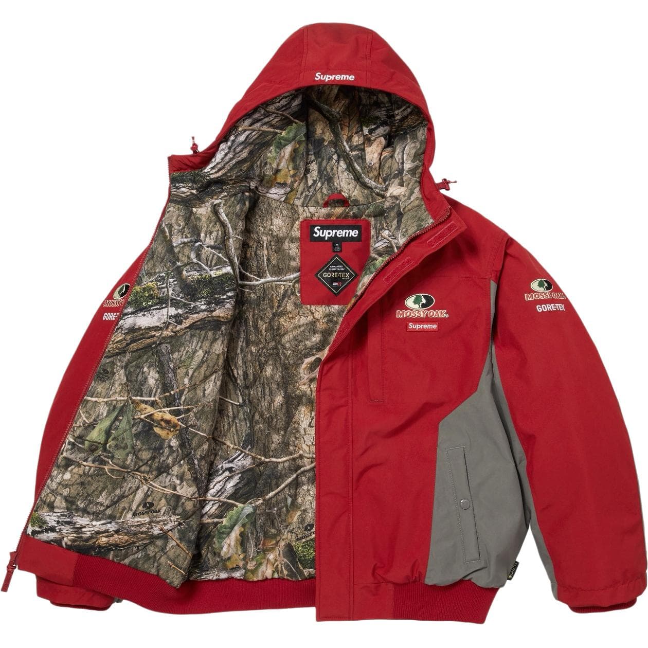 Куртка Supreme SS26 WEEK1 Gore TEX Mossy Moss Куртка Куртки Пальто Унисекс - изображение 3