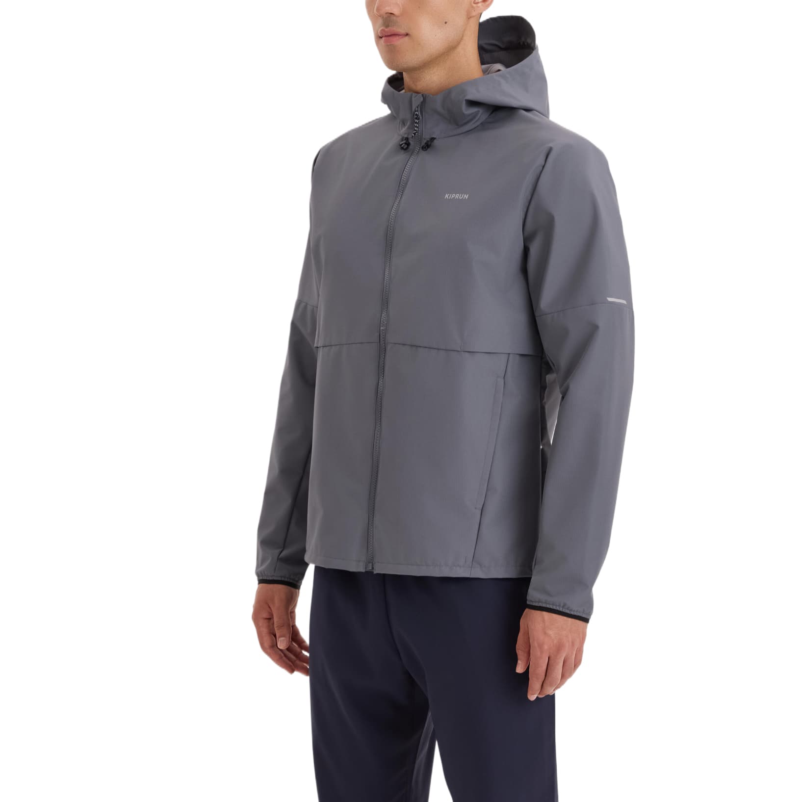 Куртка DECATHLON 100 Collection Куртка Мужская Asphalt Серый - изображение 3