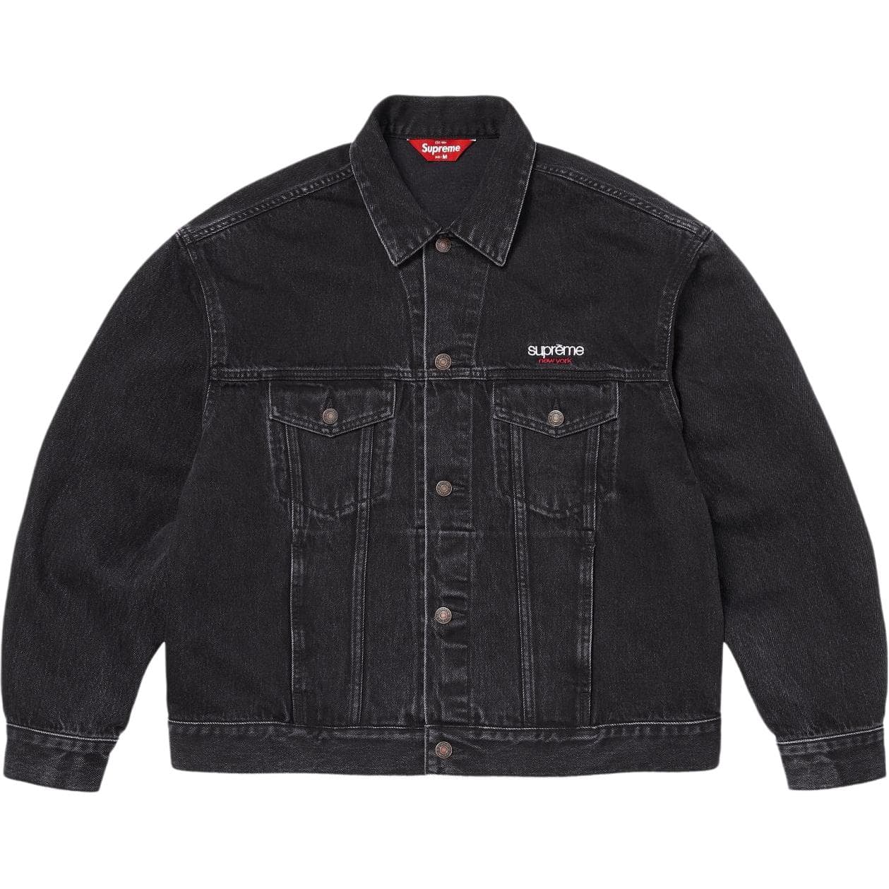 Куртка Supreme SS26 WEEK1 Деним Куртка-Trucker Унисекс - изображение 1