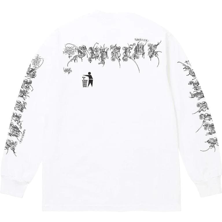 Футболка Supreme SS26 WEEK1 Wombat L S Tee T Рубашка Унисекс - изображение 2