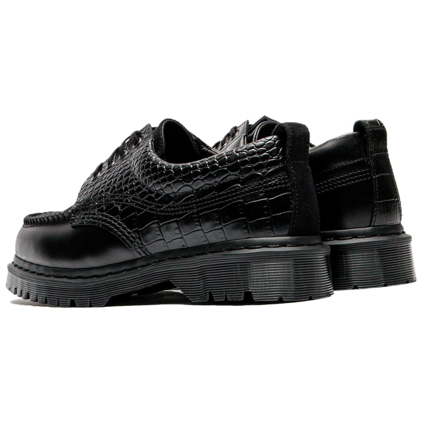 Dr.Martens x Beams Lowell Повседневные кожаные туфли Унисекс Черные - изображение 3