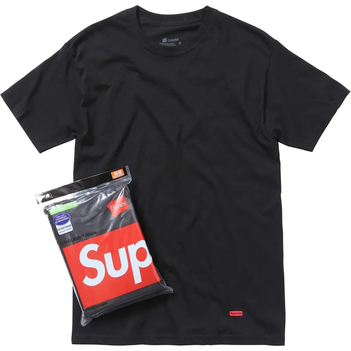 Футболка Supreme Hanes Collab SS26 WEEK1 Безметки Рубашка Унисекс - изображение 1