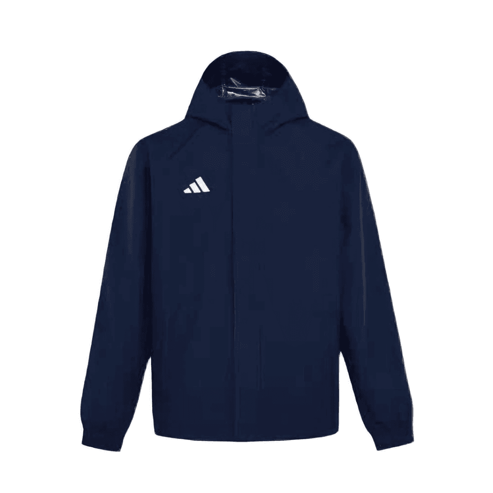 Куртка Adidas С флисовой подкладкой термическая ветрозащитная с капюшоном длинный рукав износостойкая куртка мужская - изображение 1