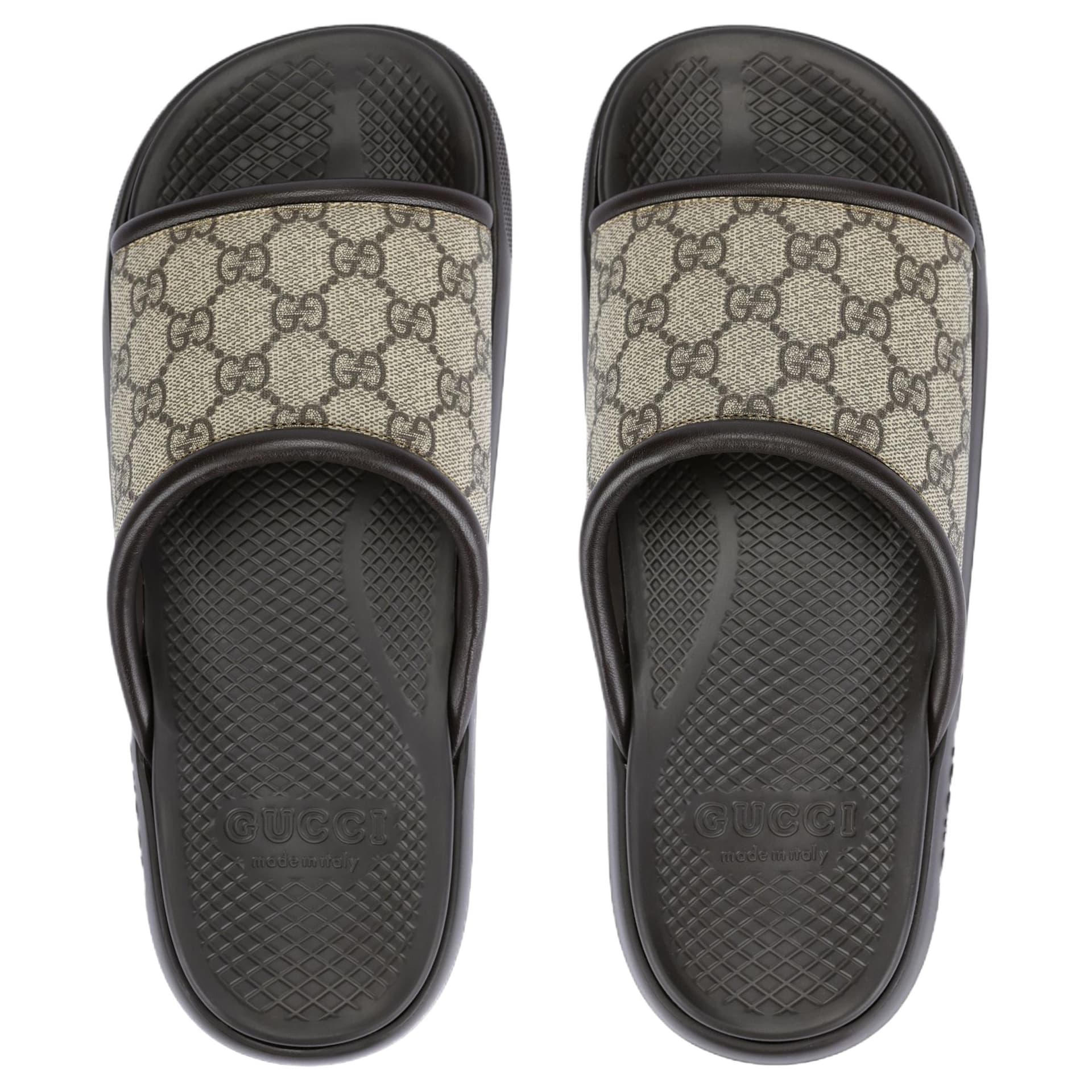 Сандалии Gucci Pursuit Supreme Beige - изображение 3