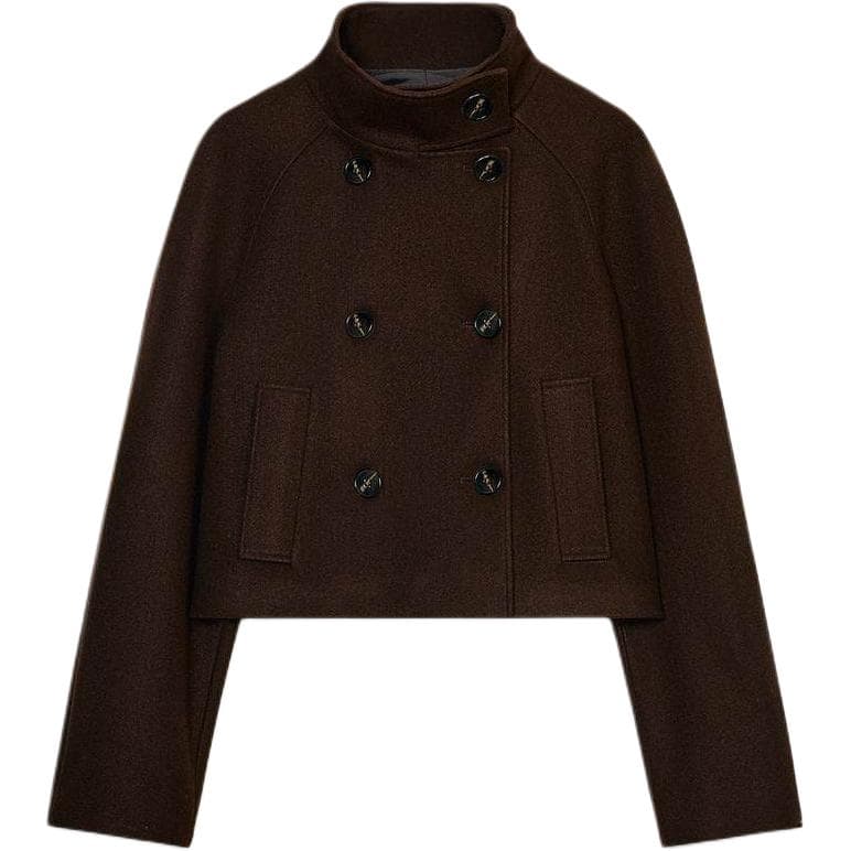 ZARA Коричневый Женский Пальто - изображение 1