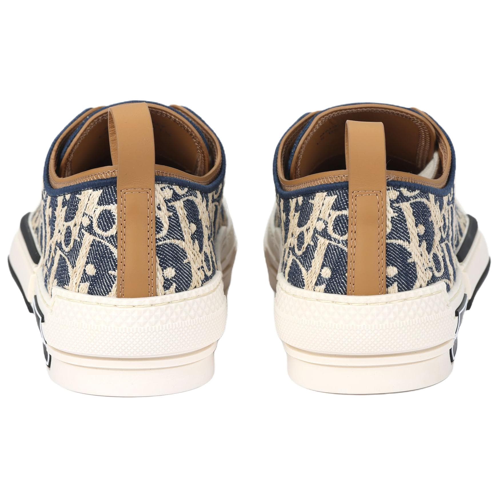 Кроссовки DIOR B23 League Leather Low Sneakers Blue - изображение 4