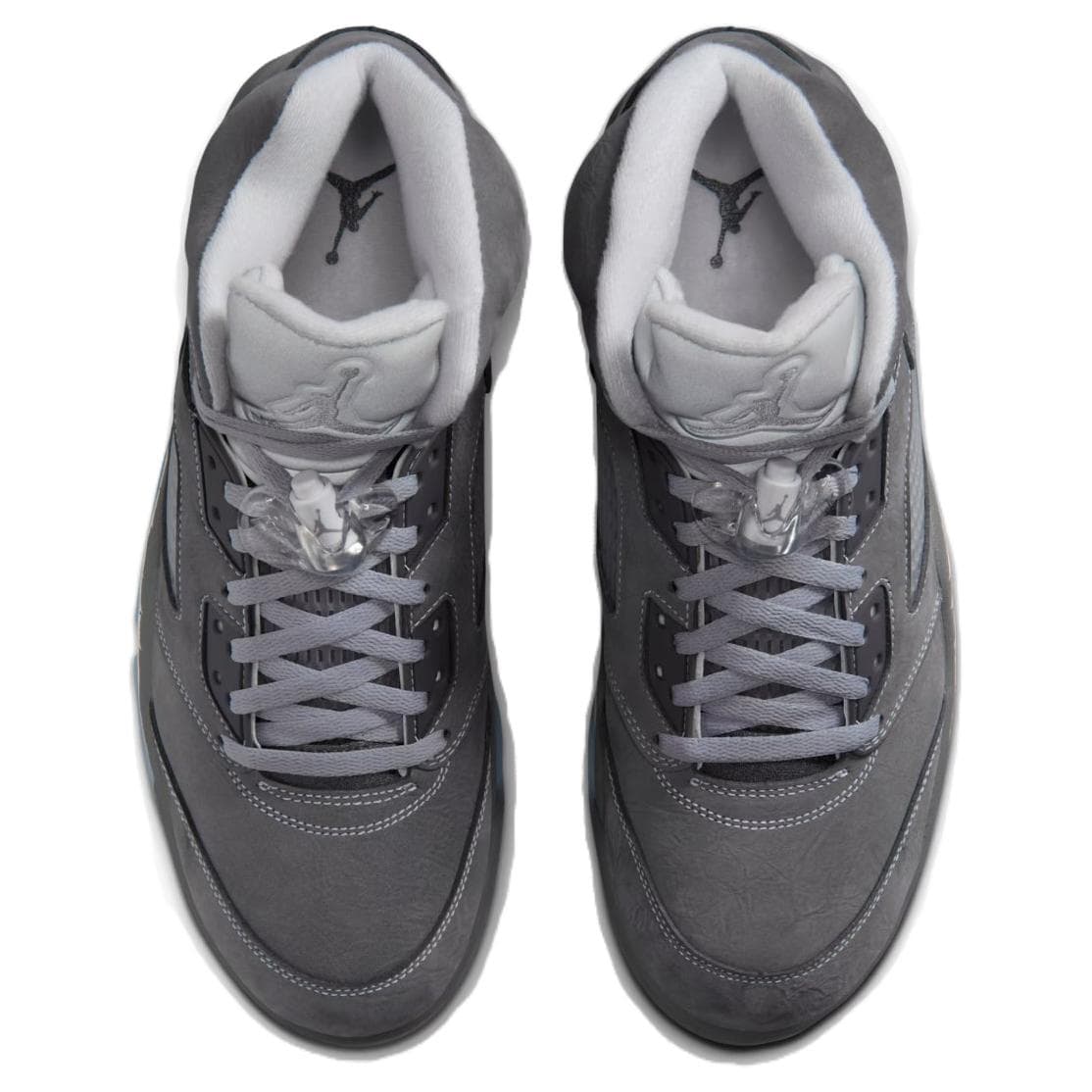 Ретро баскетбольные кроссовки Jordan Air Jordan 5 MID Топ Винтажные Баскетбольные Кроссовки Мужские Серые - изображение 4