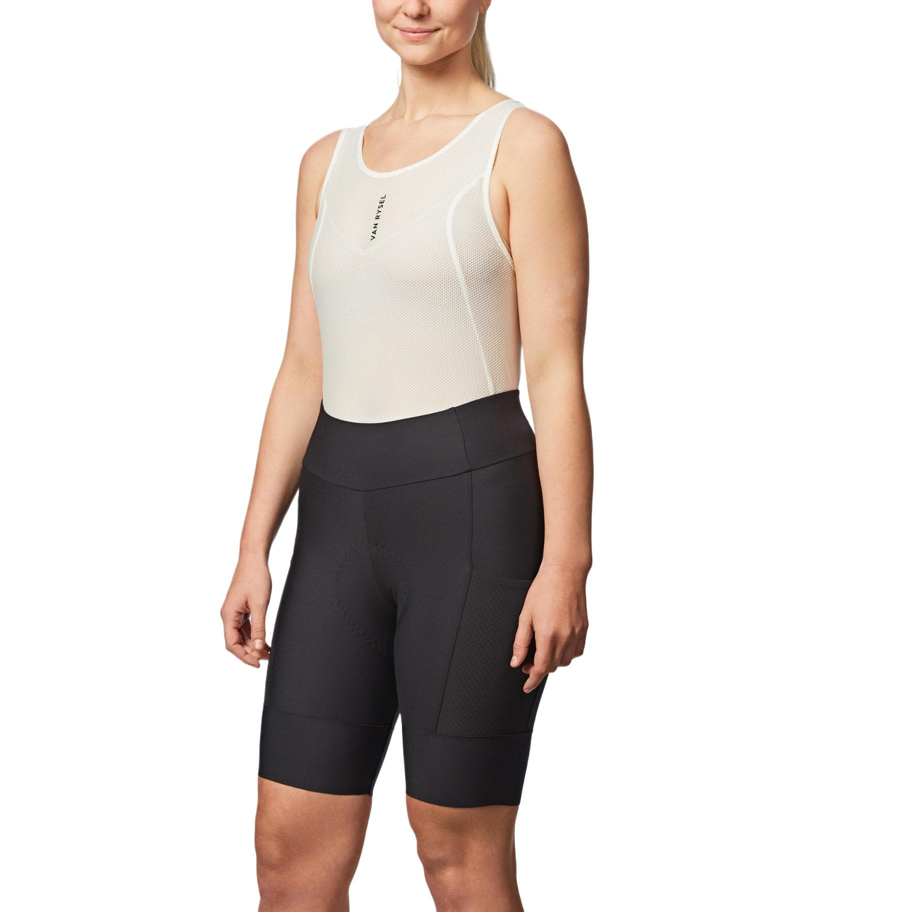 DECATHLON Велосипедные шорты и шорты Женские Дымчатый Черный - изображение 2
