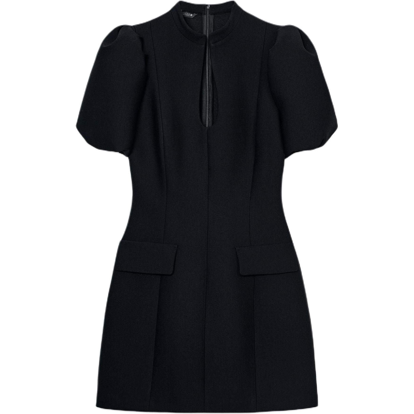 Платье ZARA Короткое платье с короткими рукавами для женщин - изображение 1