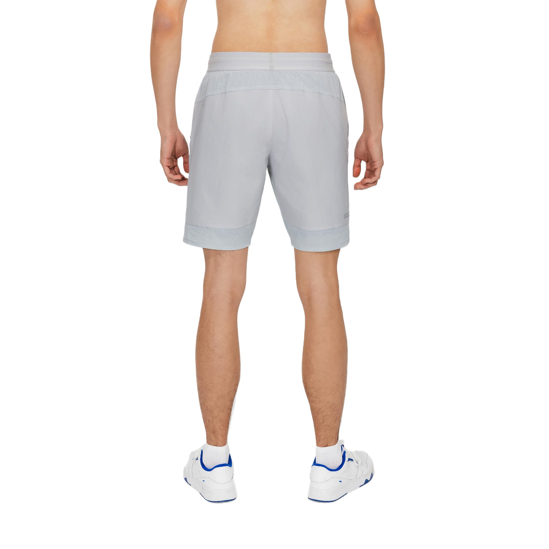 Тренировочные штаны DECATHLON Цинково-серый Мужские спортивные шорты - изображение 2
