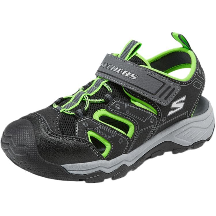 Сандалии Skechers Kids Износостойкие Дышащие Противоскользящие Низкие Сандалии для Детей - изображение 2
