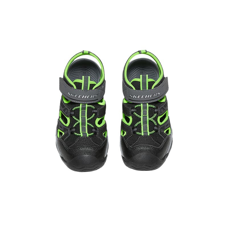 Сандалии Skechers Kids Износостойкие Дышащие Противоскользящие Низкие Сандалии для Детей - изображение 3