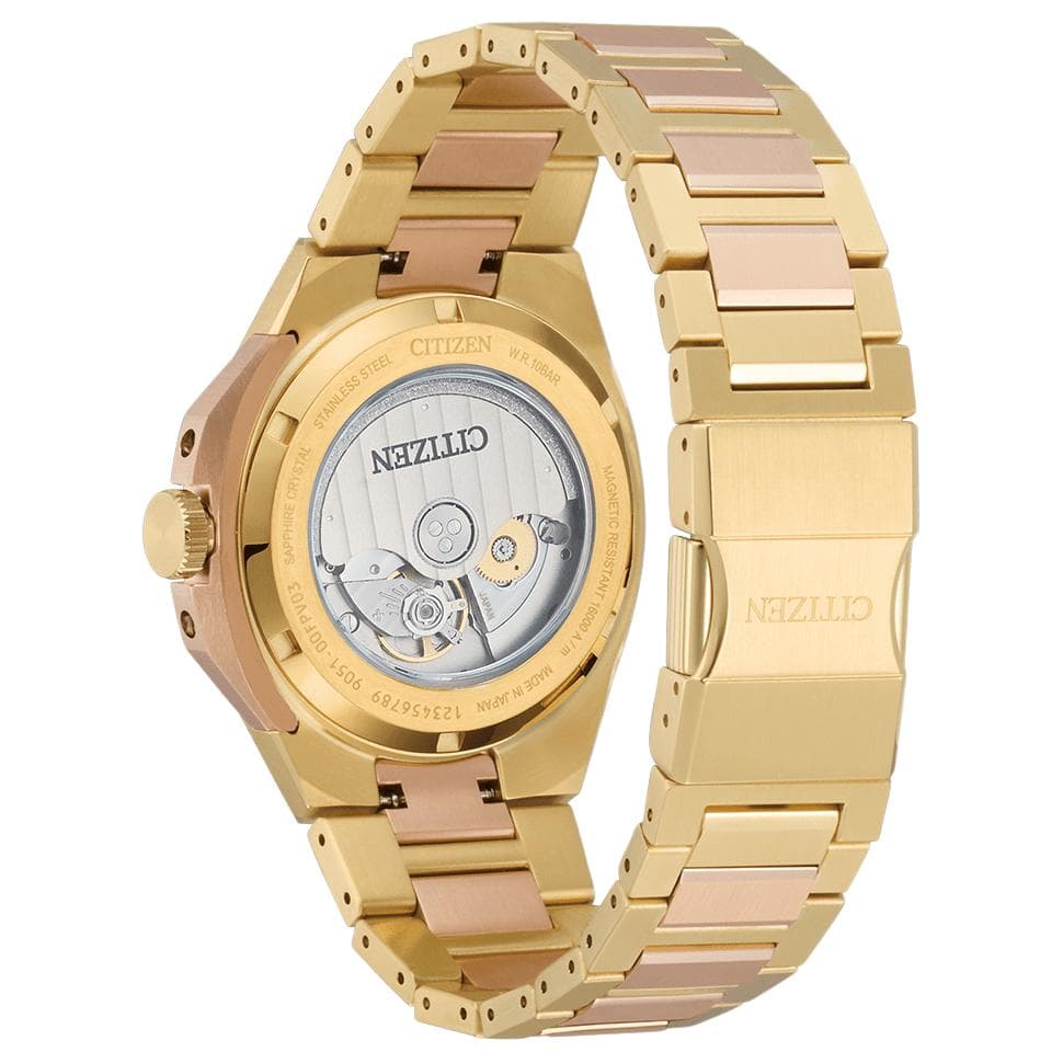 Часы CITIZEN Series8 Автоматический Ручной Механизм Часы с Шнуровкой из Нержавеющей Стали 39,3 мм - изображение 3