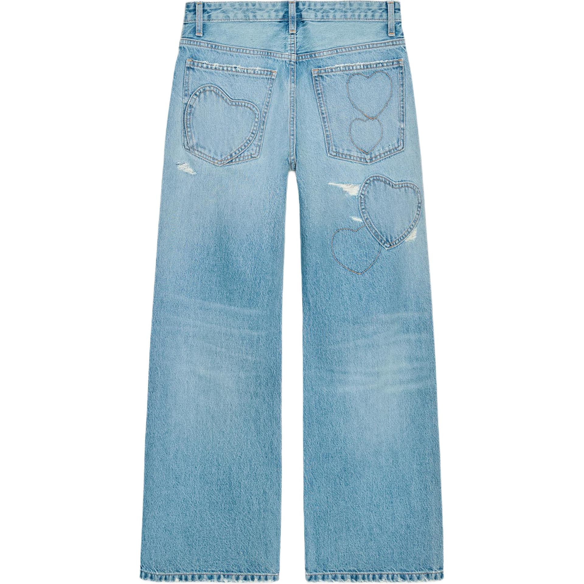 Джинсы ZARA Blue Women's Jeans ZARA Синие Женские Джинсы - изображение 2