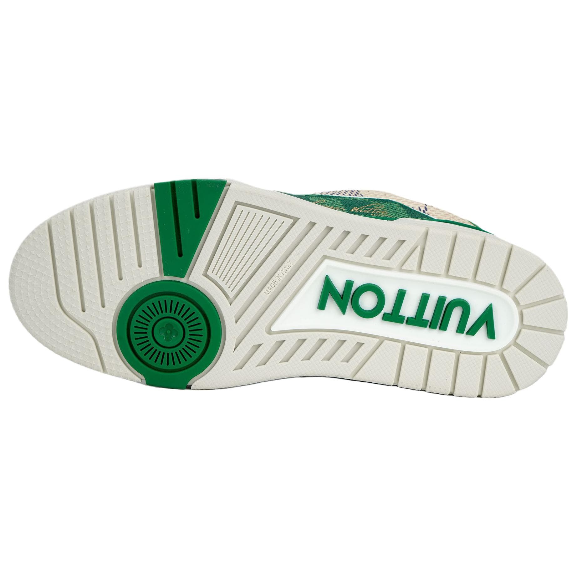 Кроссовки LOUIS VUITTON Trainer White Green - изображение 5