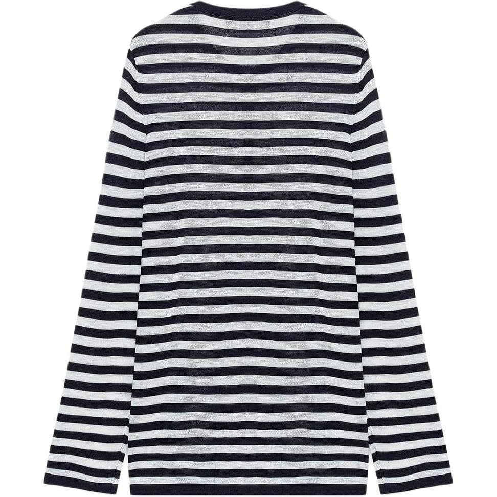 Кофта ZARA Морской синий Белый Женский Трикотаж - изображение 2