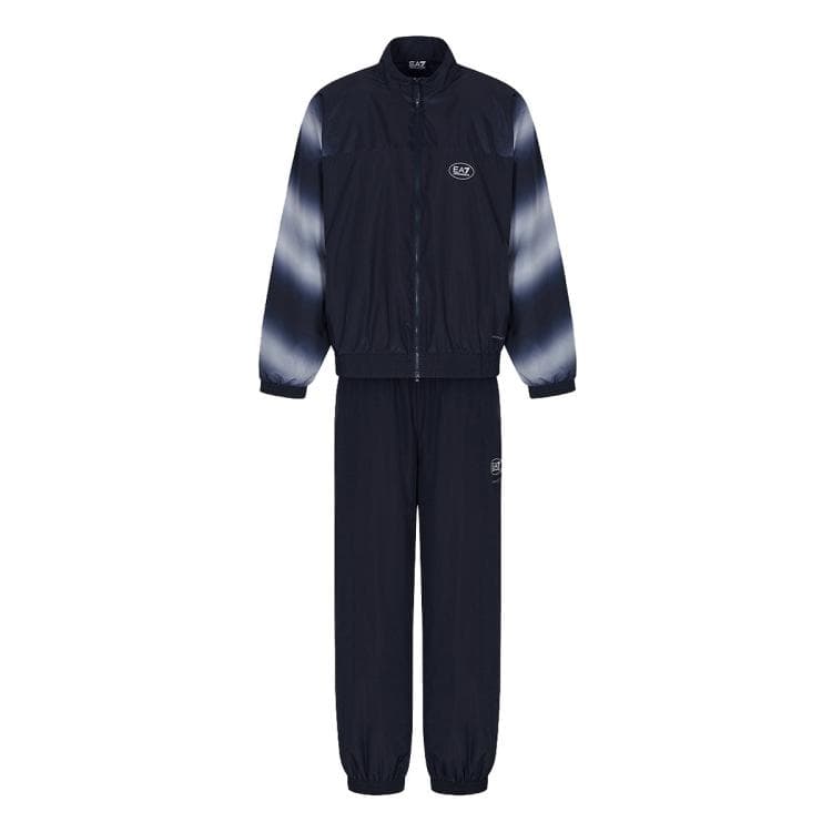 Спортивный костюм EMPORIO ARMANI Темно-синий Мужской Повседневные спортивные костюмы Наборы - изображение 1