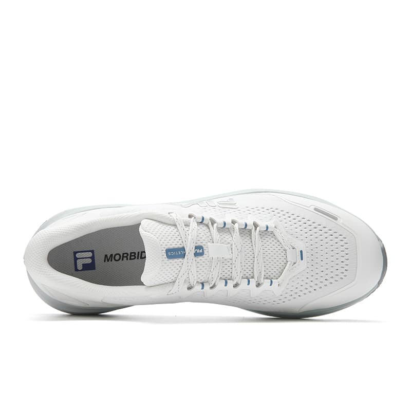 Кроссовки для бега FILA NUVOLE 4 Амортизация Дышащий Легкий Oтскок Беговые кроссовки Мужской Белый Синий - изображение 4