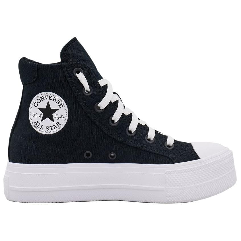Кеды Converse Day One Platform Универсальные удобные женские кеды хай-топ черный - изображение 2