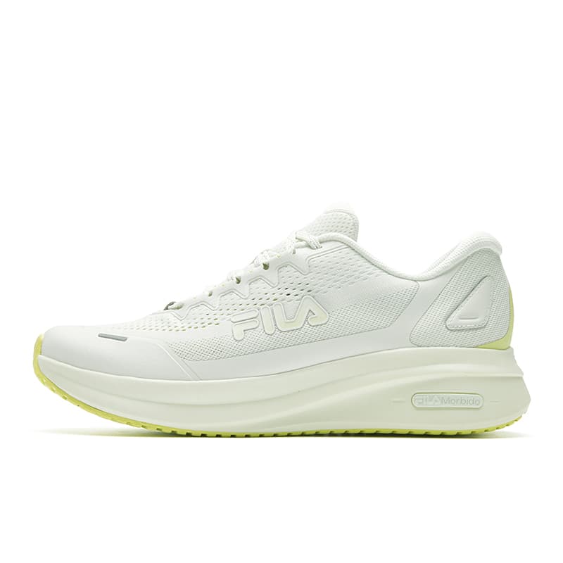 Кроссовки для бега FILA NUVOLE Soft Cloud Амортизация Дышащий Легкий Oтскок Беговые кроссовки Мужской Белый Зеленый - изображение 1