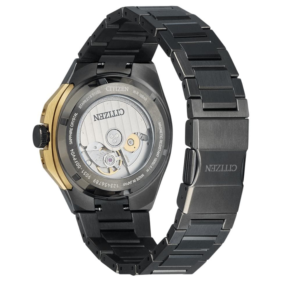 Часы CITIZEN Series8 Автоматический Ручной Механизм Часы с Шнуровкой из Нержавеющей Стали 39,3 мм - изображение 3