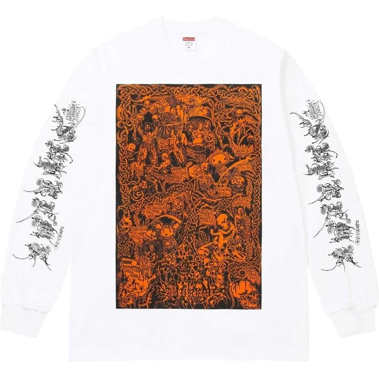 Футболка Supreme SS26 WEEK1 Wombat L S Tee T Рубашка Унисекс - изображение 1