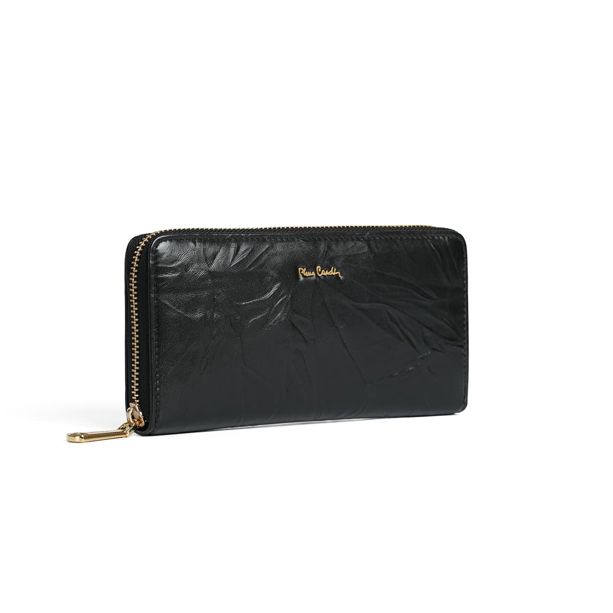Кошелек PIERRE CARDIN Кошелек из коровьей кожи женский черный бордовый - изображение 3