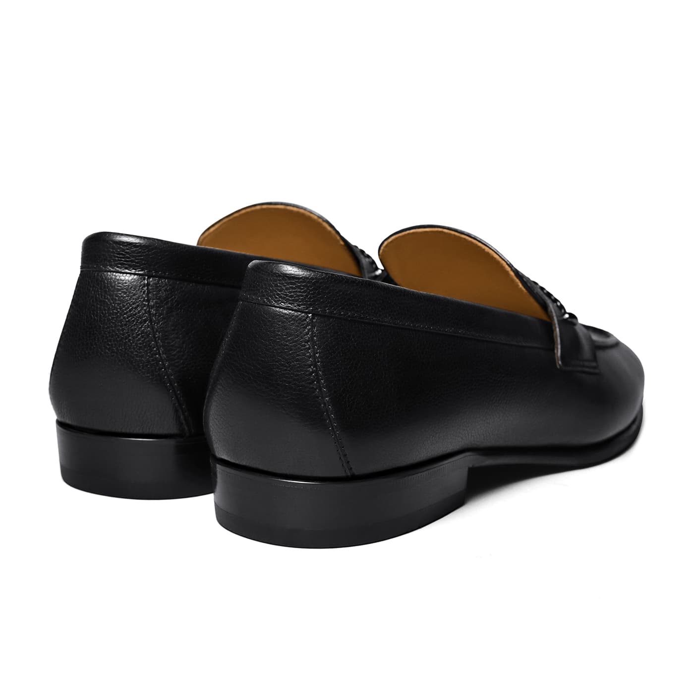 THOM WILLS Зернистая кожа личи Коммутирование Повседневная комбинация Slip On Стиль "Старые деньги" Лицевая коровья кожа - изображение 4