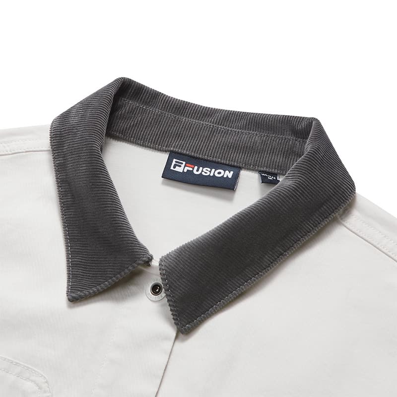 Куртка FILA FUSION Рабочий стиль Куртка Женские Облачный белый - изображение 3