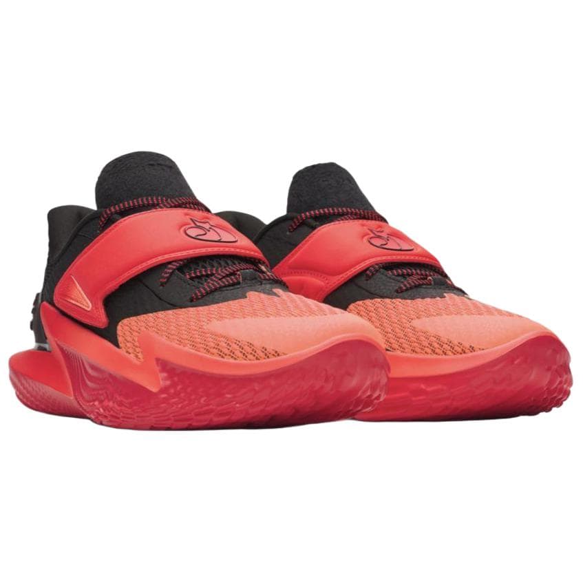 Кроссовки для баскетбола Under Armour Curry Fox 2 Баскетбольные кроссовки Мужские Черный Оранжевый - изображение 3
