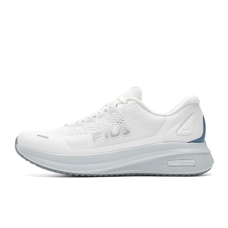 Кроссовки для бега FILA NUVOLE 4 Амортизация Дышащий Легкий Oтскок Беговые кроссовки Мужской Белый Синий - изображение 1