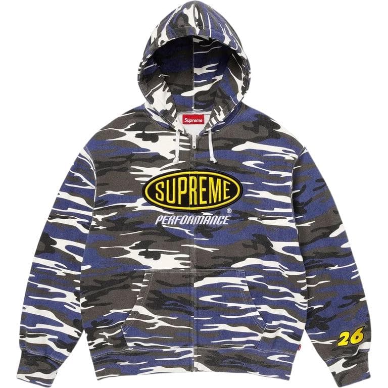 Кофта Supreme SS26 WEEK1 Performance ZIP UP Худи Свитшот Унисекс - изображение 1