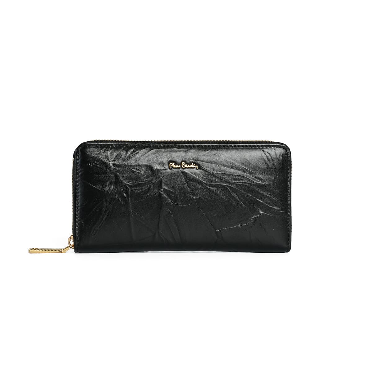 Кошелек PIERRE CARDIN Кошелек из коровьей кожи женский черный бордовый - изображение 2