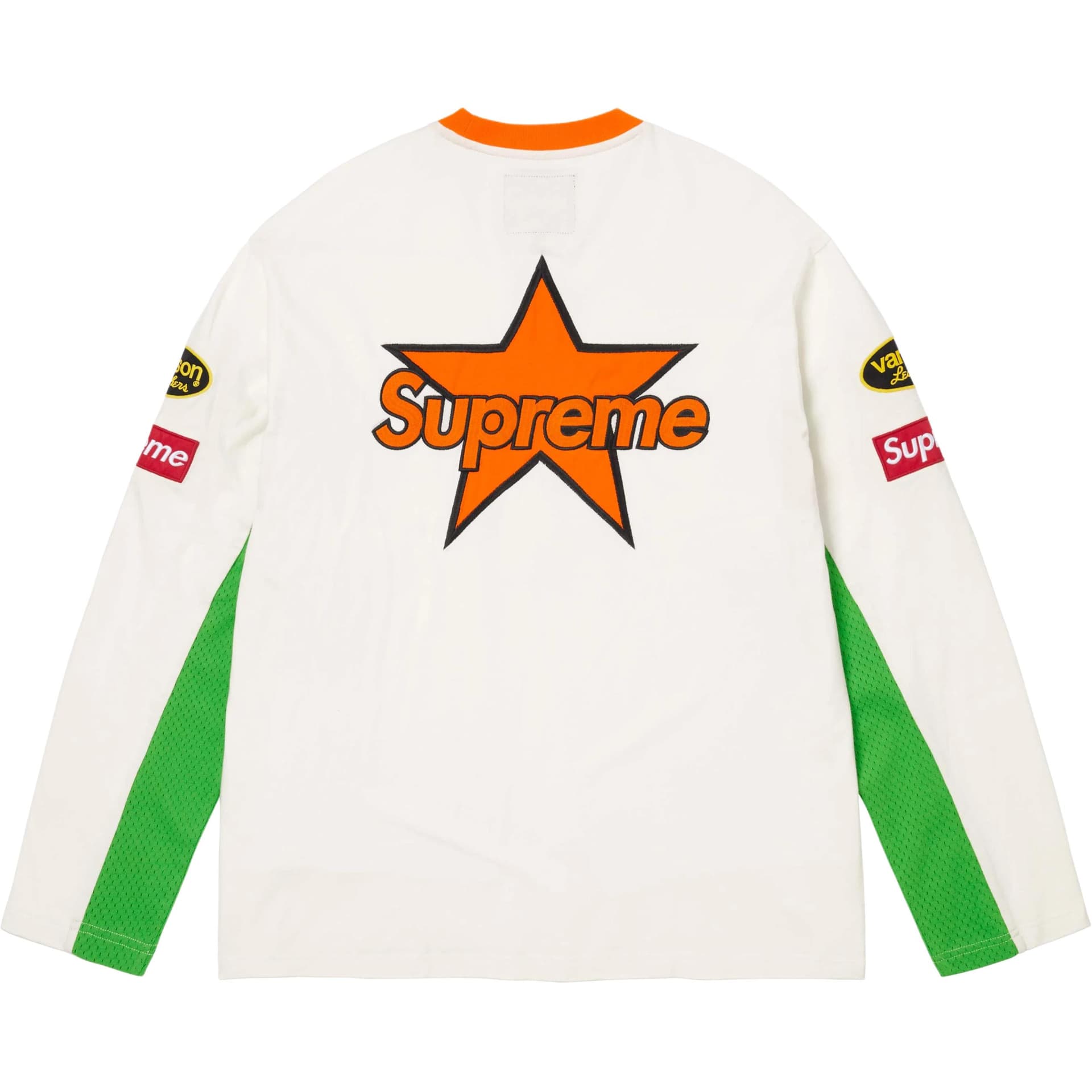 Худи SUPREME X VANSON LEATHERS SS26 WEEK1 L H Топ Платье-ханьфу в стиле худи Унисекс - изображение 2