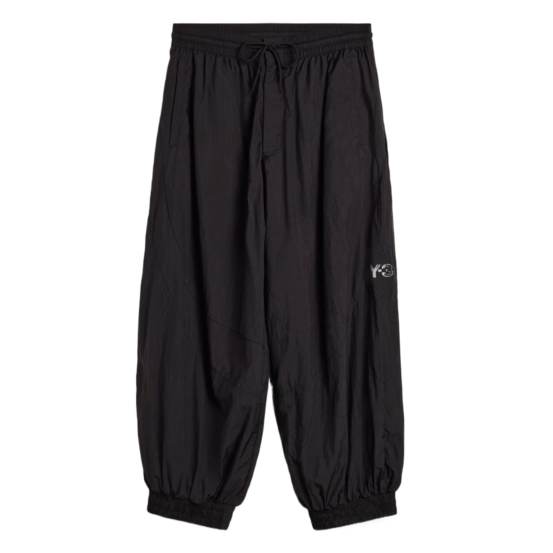Штаны Y-3 Raw Edge Мужские удобные мягкие брюки с эластичным краем - изображение 1
