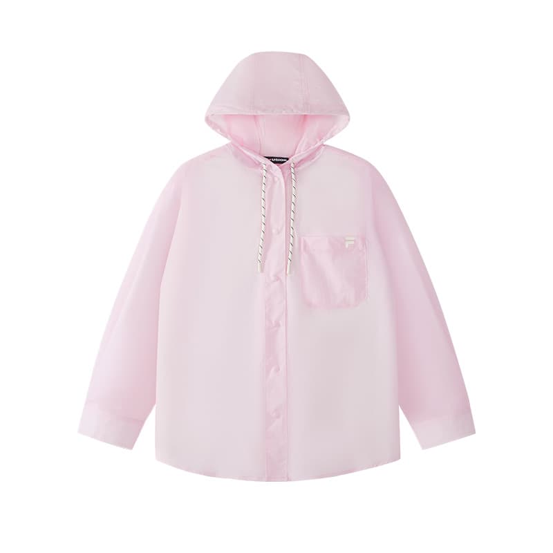 Куртка FILA FUSION FOB Куртка Женские Прозрачно-розовый Фиолетовый - изображение 1