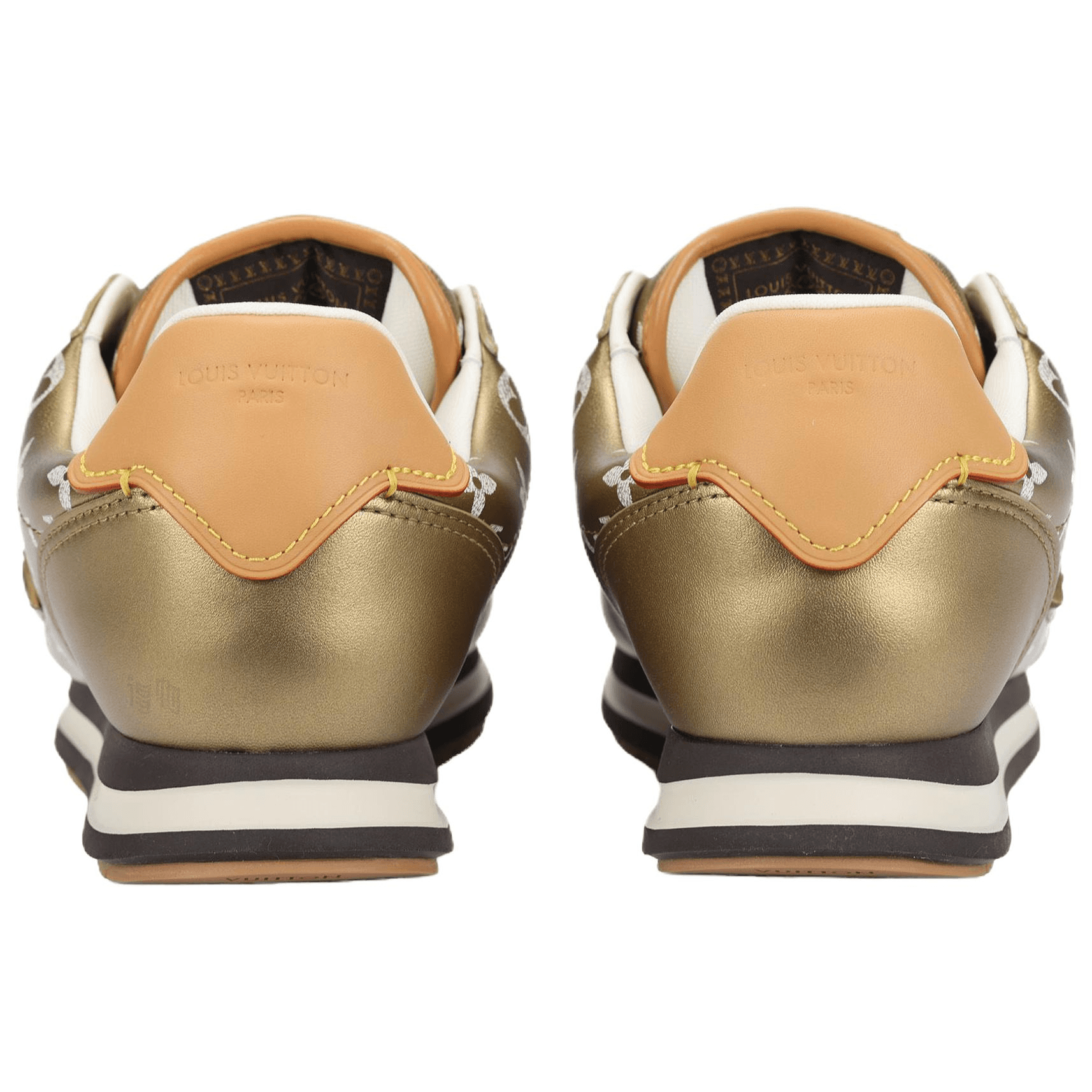 Кроссовки Louis Vuitton x Nigo Buttersoft Low Top Sneakers Brown - изображение 4