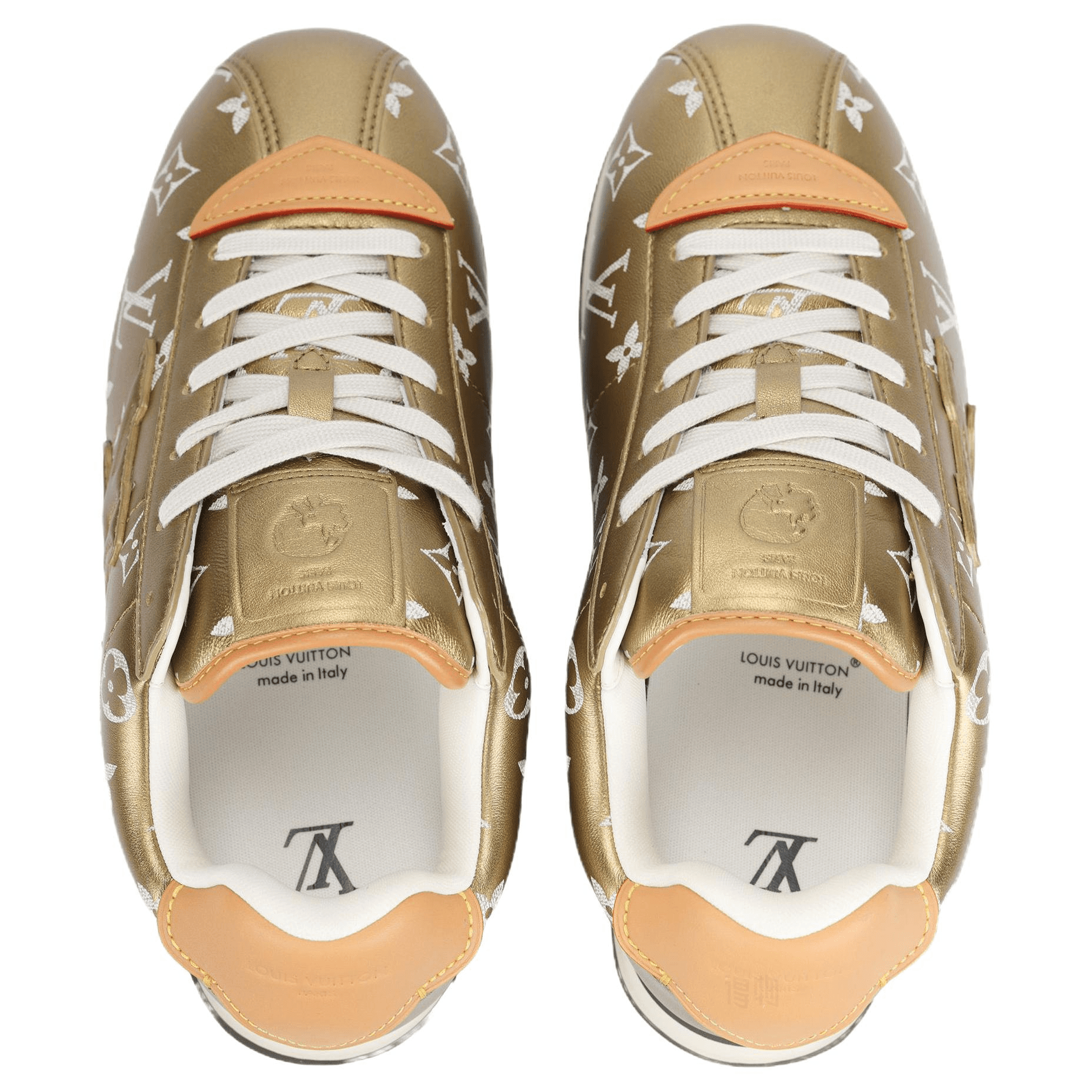 Кроссовки Louis Vuitton x Nigo Buttersoft Low Top Sneakers Brown - изображение 3