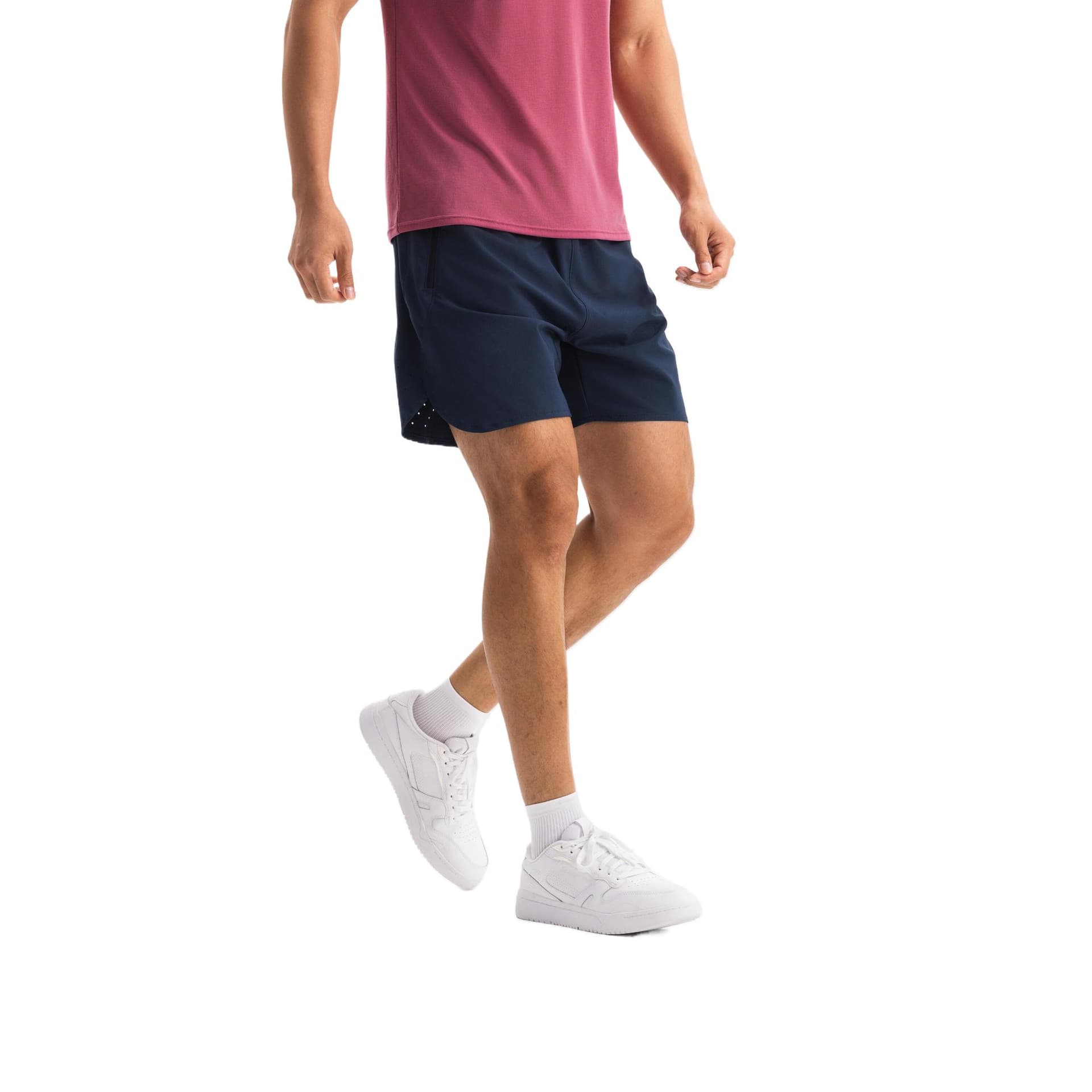 Тренировочные штаны DECATHLON Спортивные шорты Мужские Синие - изображение 3
