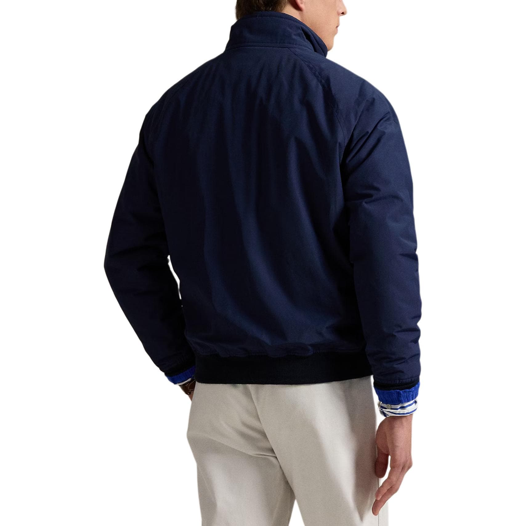 Зимняя куртка пуховик Polo Ralph Lauren Хлопковый пуховик Мужской Navy Blue - изображение 4