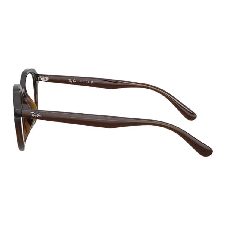 Оправа RayBan Пластиковая оправа фигурные очки диоптри унисекс коричневый - изображение 3