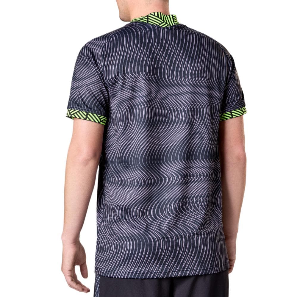 DECATHLON Футбол Джерси Мужской Черный Неоново-Желтый - изображение 2